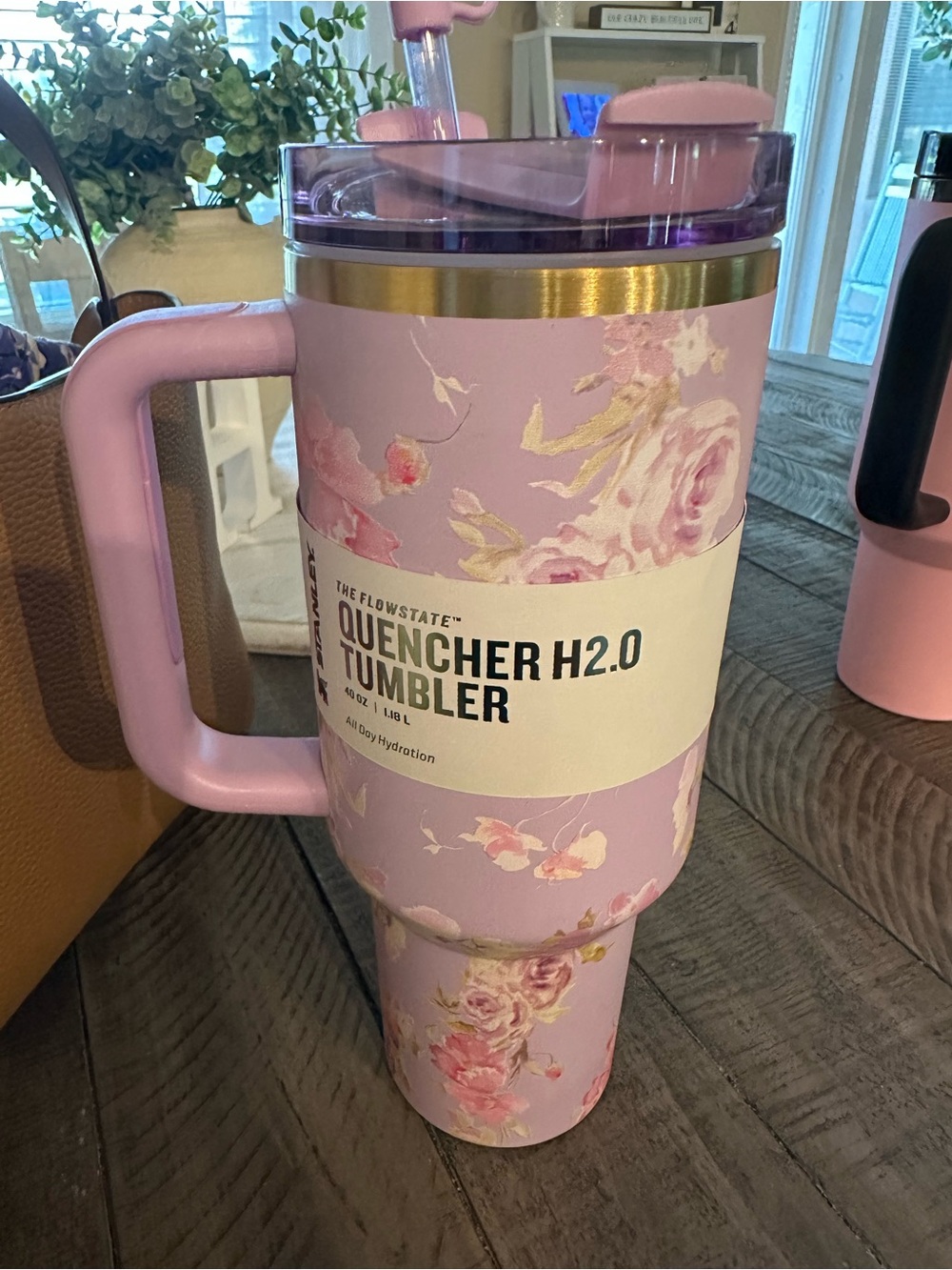 Stanley Quencher H2.0 Tumbler - Pink Floral
